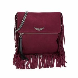 Zadig & Voltaire Rockson Fringe Suede Crossbody